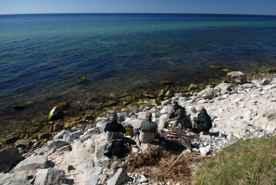 Resting on the beach Resting on the beach