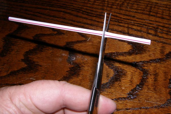 Cut Straws to Length Cut Straws to Length