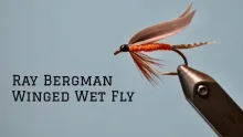 Video thumb for Ray Bergman Winged Wet Fly