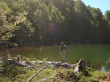 User submitted picture: Casting in a Patagonian l...
