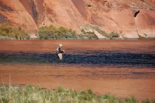 User submitted picture: One of my friends fishing...