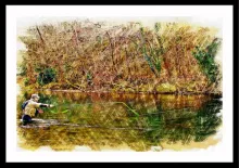 User submitted picture: The fishing of circles in...