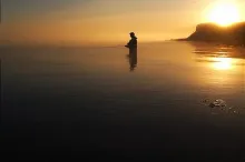 User submitted picture: Fishing in the sunup