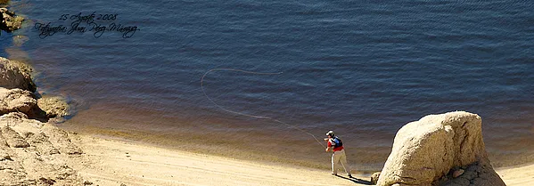 User submitted picture: Rushing on barbel